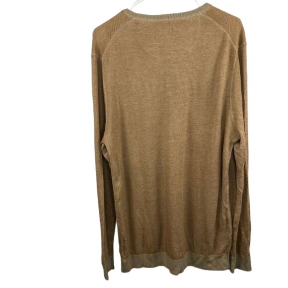 Tommy Bahama Men's Silk Brown Sweatshirt Size L - Picture 2 of 3
